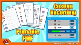 abby phonics - first grade free lite iphone screenshot 2