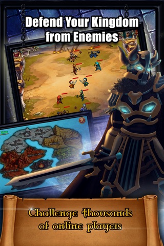 Thrones of War RPG – Age of Fire & Iron - Build an Arcane Kingdom of Heroes & Summoners - MMO Games screenshot 3
