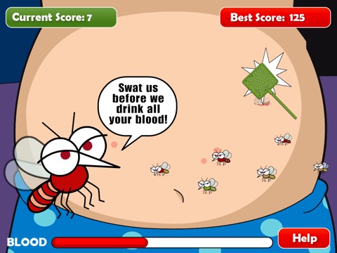 Mosquito Swat HD screenshot 2