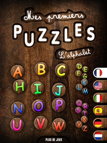 Screenshot #4 pour Mes premiers puzzles : l'alphabet - Jeu Gratuit pour les enfants - Jeu éducatif pour apprendre à vos enfants à reconnaitre les formes des lettres -  1 lettre par puzzle ou 4 lettres en 1 puzzle