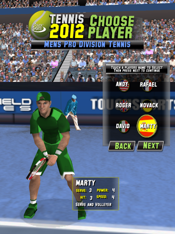 TouchSports Tennis 2012 HDのおすすめ画像4