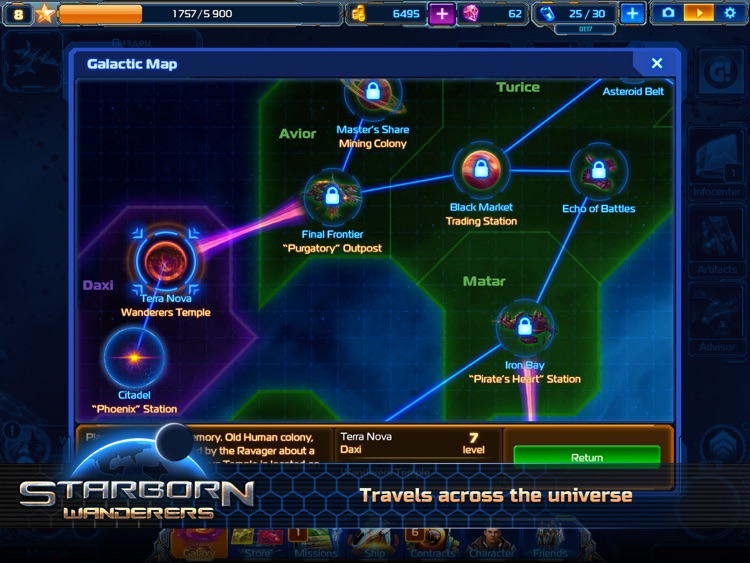 Starborn Wanderers HD screenshot-3
