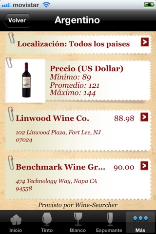 Argentinean Wines screenshot 4