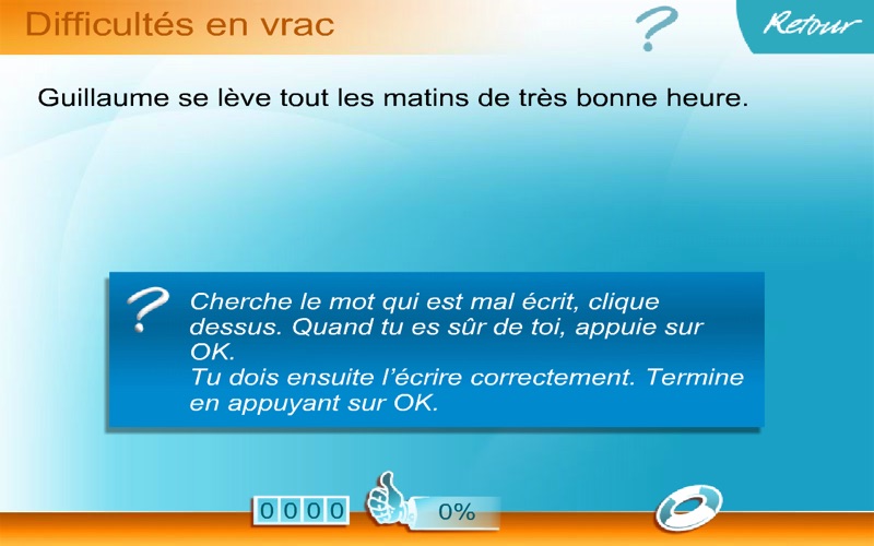 Screenshot #3 pour Orthographe CM2