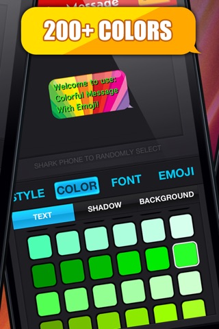 Colorful Message With Emoji screenshot 3