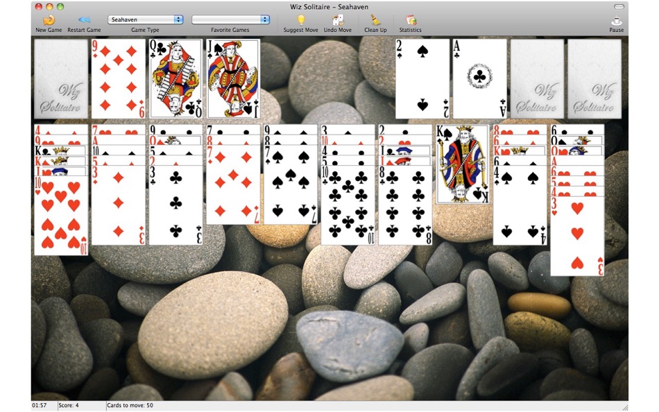 #2. Wiz Solitaire (macOS) 由: Simone Tellini
