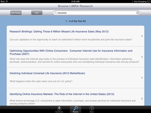 LIMRA Research Mobile screenshot 4