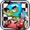 Cartoonish battle racing game