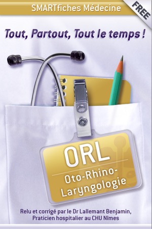 SMARTfiches Oto-Rhino-Laryngologie Free
