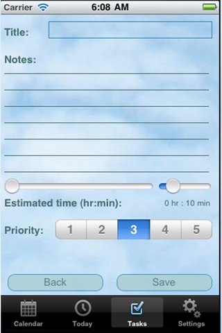 TaskCal Lite screenshot 3