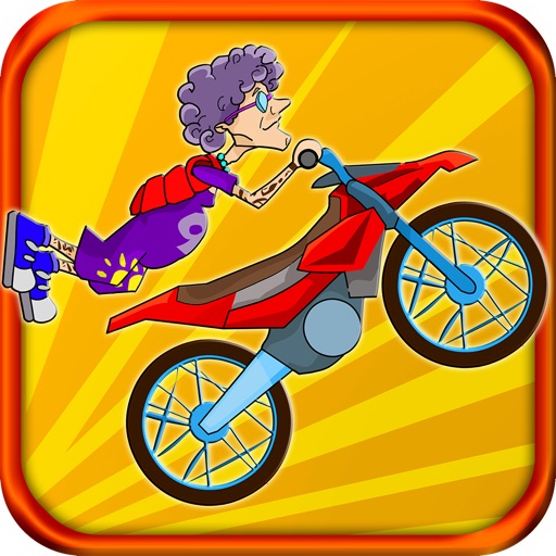 A Bike Race of Granny: Xtreme and Radical Downhill Game icon