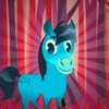 Cute Fun Pony Run - My Little Happy Baby Horse and Angry Bird Running Game