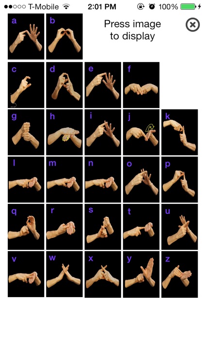 BSL: Fingerspelling (Lifeprint.com)