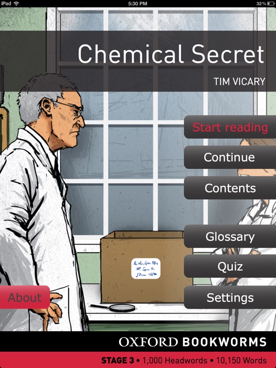 Chemical Secret: Oxford Bookworms Stage 3 Reader (for iPad)
