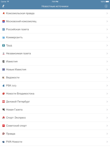 Screenshot #4 pour Российские новости