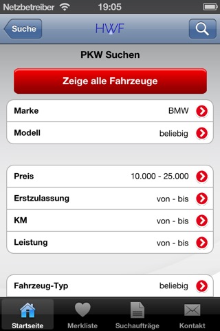 HWF Autohandel GmbH screenshot 3