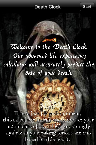 Death Clock - When Are You Going To Die?