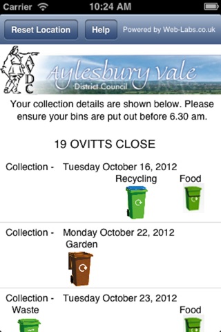 AVDC Bins screenshot 3