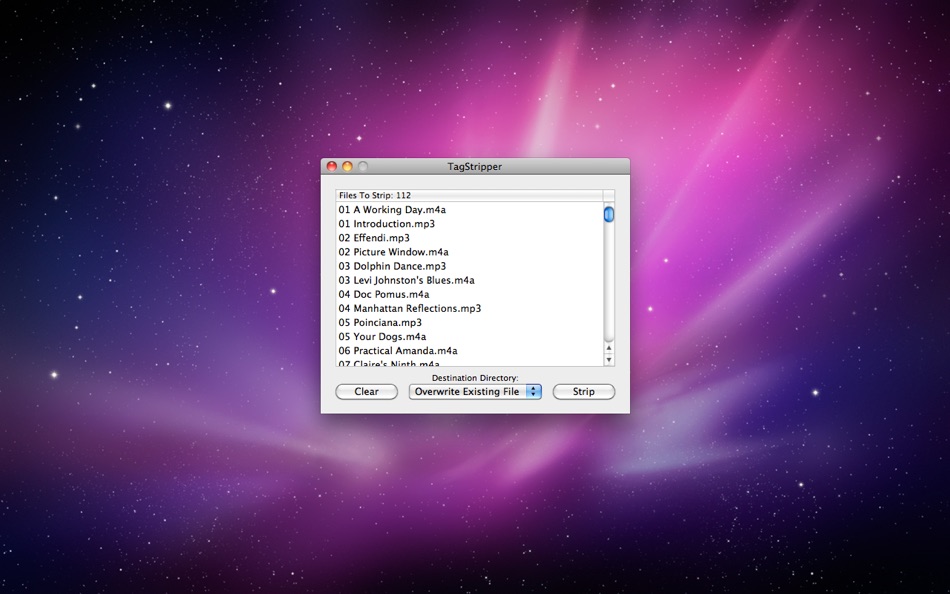 Tag Stripper (macOS) Door: Mark-V Apps Tag Stripper (macOS) Door: Mark-V Apps