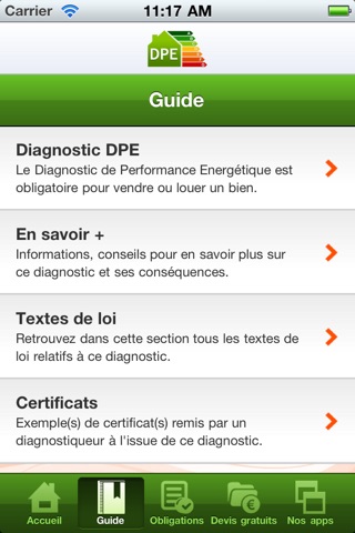 DPE screenshot 3