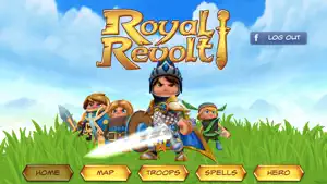 Royal Revolt! screenshot #1 for iPhone