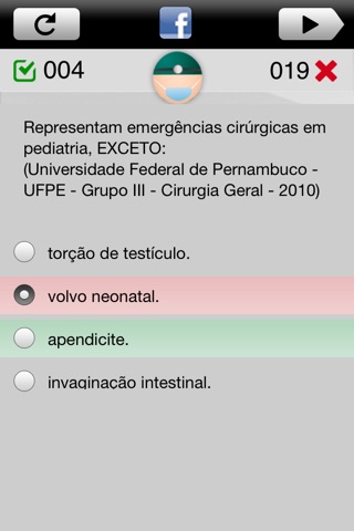 Prova de Cirurgia Geral screenshot 3