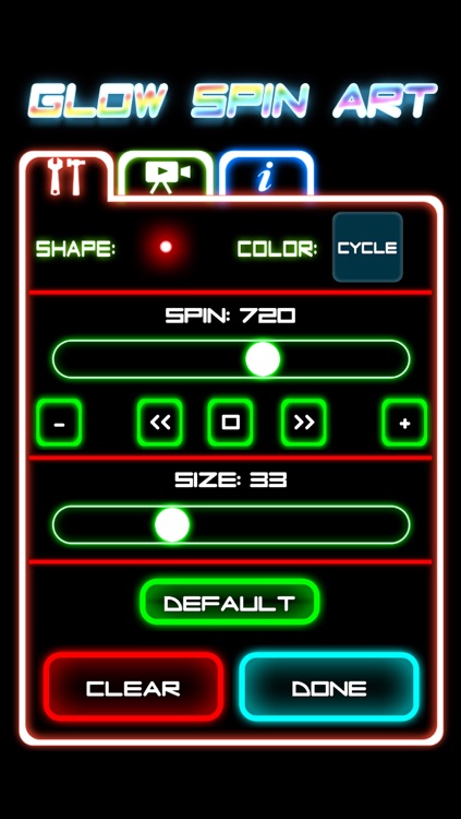 Glow Spin Art screenshot-4