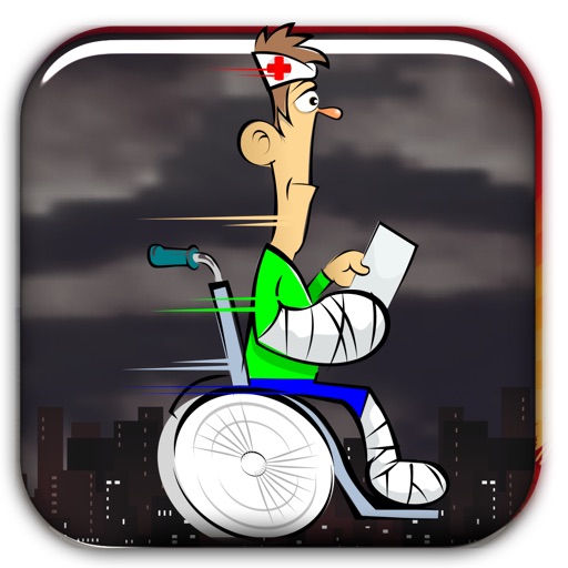 Bandaged and Hurt Hero Challenge - A Cool Hospital Hell Wheelchair Dash FULL by Pink Panther iOS App