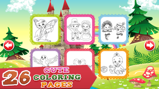 Screenshot #2 pour Coloring Pages for Girls - Fun Games for Kids