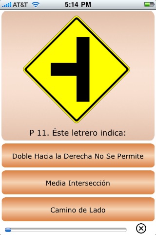 examen de conducción