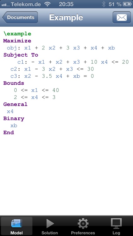 MSP LP Solver