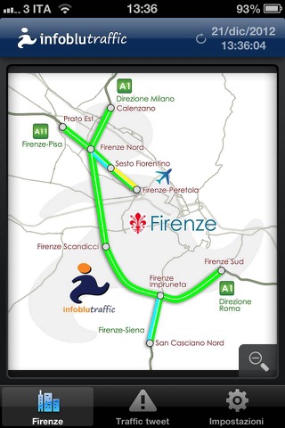 Infoblu Traffic Firenze screenshot 2