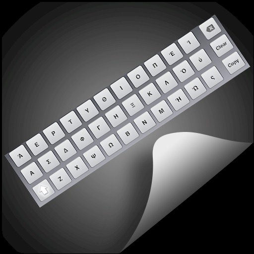 Greek Keyboard II for iPad icon