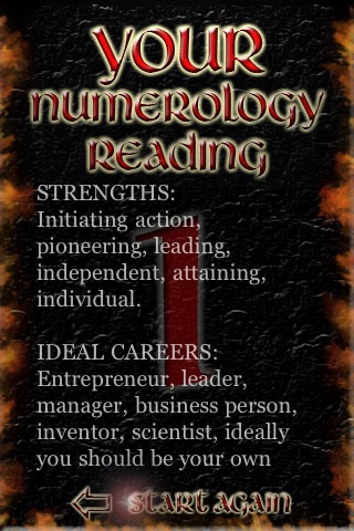 A FREE Numerology Reading