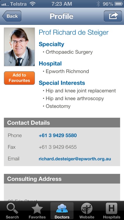 Find A Doctor