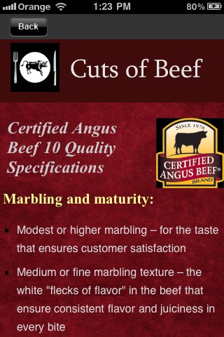 Cuts Of Beef screenshot-4