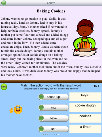 AbiTalk Second Grade Reading Comprehension Fiction Free screenshot 4