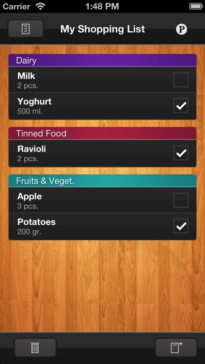 Shopping List Free (Grocery List)