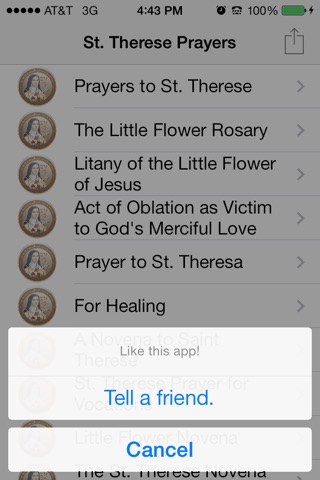 Saint Therese Prayers screenshot 4