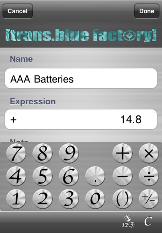transCalculatorLite screenshot 3