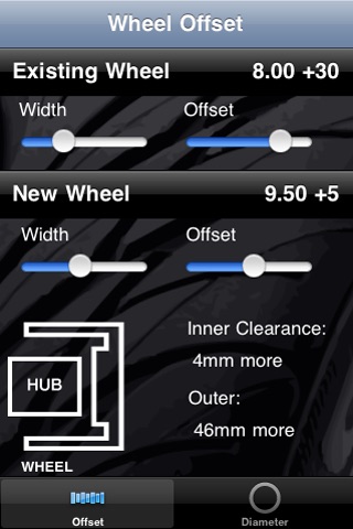 Wheel Calculator screenshot 2