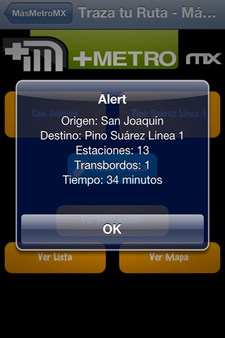 MasMetroMX screenshot 2