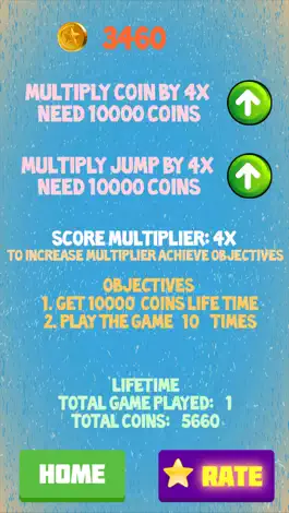 Game screenshot AAA Awesome Rainbow Jumper - Rain Water Drop Jumping Game Free hack