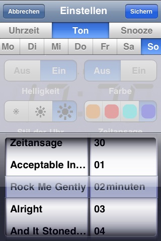 Alarm Simply - 7 Day Speaking & Music Alarm clock screenshot 3