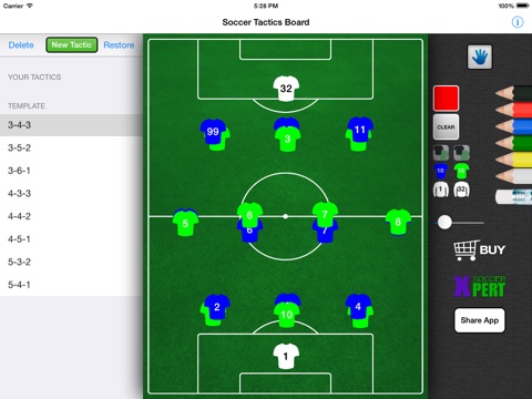 Soccer Tactics Board screenshot 2