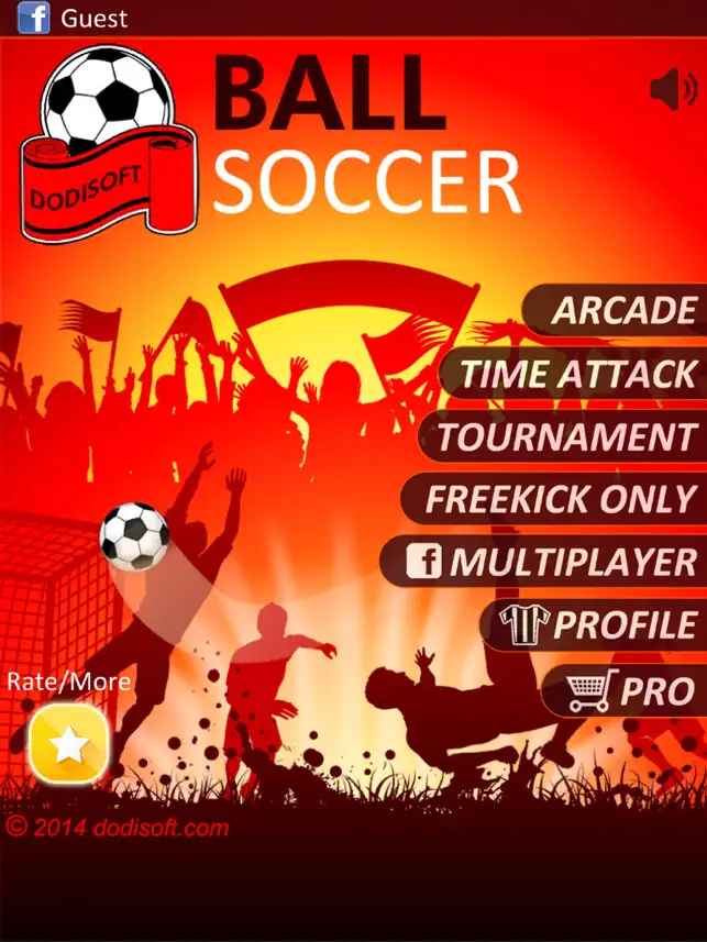 Ball Soccer (Flick Football), game for IOS