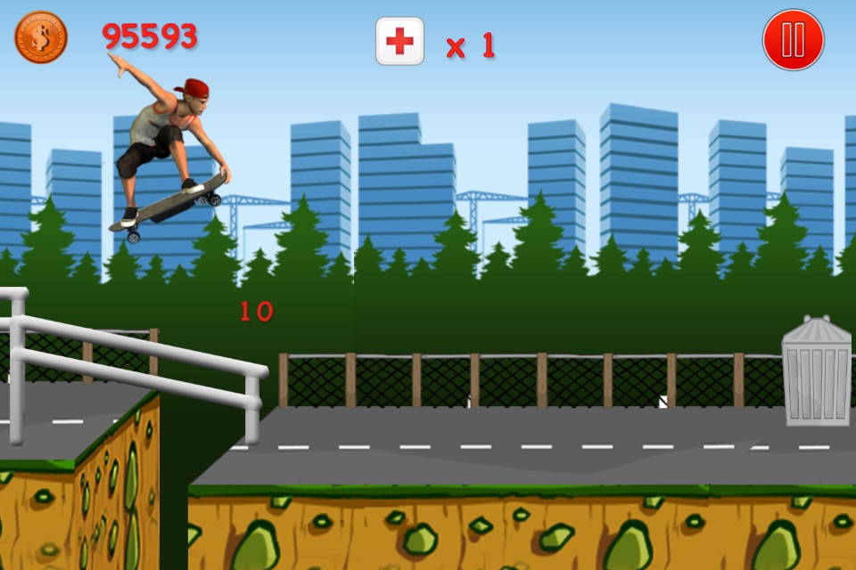 Epic Skateboard King Rival Race - Wicked Skater Racing Free screenshot 3