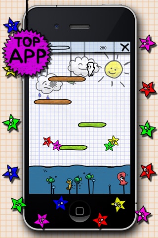 A Doodle Hopper - Highly Addictive screenshot 2