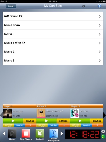 Instant Audio Cartwall Soundboard PRO for iPad screenshot 3