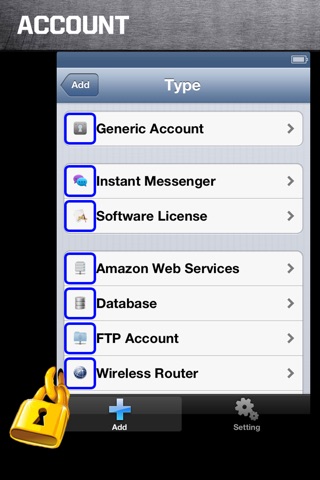 Safe Password free for iPhone screenshot 2